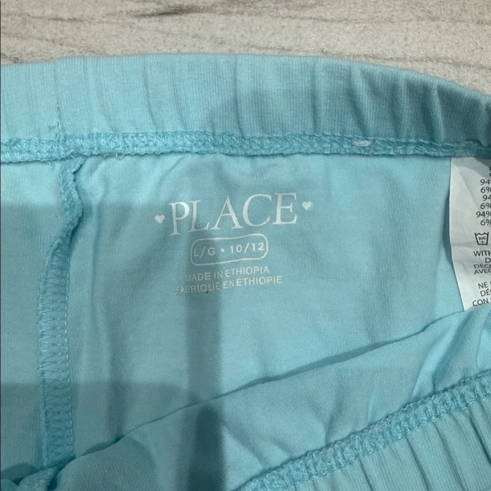 The Children's Place Light Blue Shorts/midi leggings(Ships from OR)